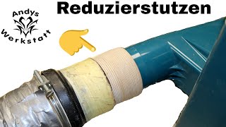 ReduziermuffeReduzierstutzen 10075 für Makita Dickenhobel selber machen [upl. by Inaja968]