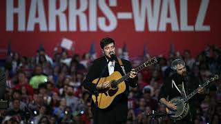 AI Podcast Watch Mumford amp Sons Gracie Abrams Perform at Harris Rally in Wisconsin [upl. by Ytok]