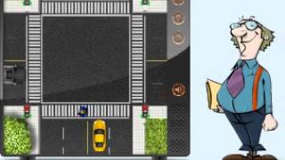 Driving school gameDrivers Ed GamePCFlash game [upl. by Klimesh]