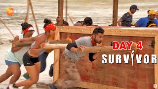 Survivor Tamil  Day 4  Episode  Zee Tamil  Arjun  Promo [upl. by Ashlee]