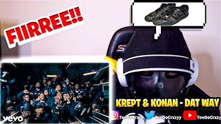 UK WHAT UP🇬🇧 Krept amp Konan  Dat Way ft Abra Cadabra Official Music Video REACTION [upl. by Nyrahtak]