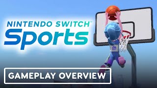 Nintendo Switch Sports  Official Basketball Update and Overview Trailer [upl. by Uranie]