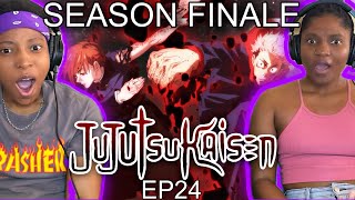 BRO NOBARA amp ITADORI ATE Jujutsu Kaisen S1 Episode 24 Reaction [upl. by Odlabso]