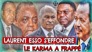 LAURENT ESSO FRAPPÉ PAR LE KARMA  INCIDENT MYSTÉRIEUX À LA FÊTE NATIONALE DU CAMEROUN [upl. by Farwell]