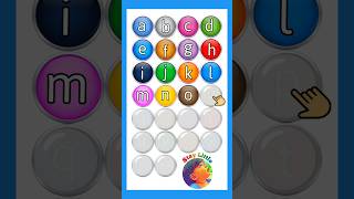 abc bubbles song pop the colorful bubbles and learn abcs pop the bubbles learning abcd kids [upl. by Ansilme824]