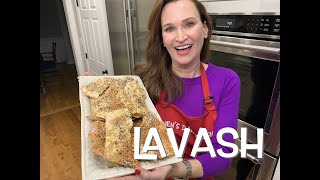 Lavash Thin CrackerLike Flatbread Delicious And Easy To Make Add Toppings Of Your Choice [upl. by Marin953]