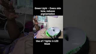 Uses of led light in Hydra facial sjhprofessionals [upl. by Esnofla51]