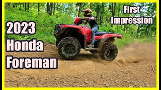 2023 Honda FourTrax Foreman 4x4 Walkaround [upl. by Wappes]