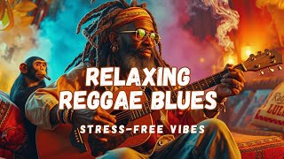 Reggae Blues Roots Mix  Stress Relief instrumentals for Deep Focus amp Meditation [upl. by Mcgill]