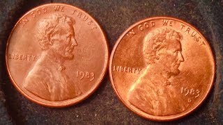 1983 Penny  Many Known Transitional Errors Worth 1000020000 [upl. by Mora]