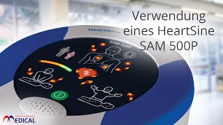 Anleitung Halbautomatischer HeartSine samaritan® 500P AED [upl. by Juliane]