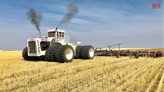 BIG BUD 16V747 Tractor Chisel Plowing [upl. by Imray]