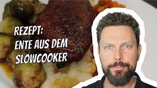 Rezept Paleo Ente aus dem Slowcooker I CaveDudes [upl. by Hopfinger]