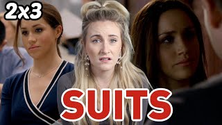 Rachel Has Got A lot Going On Suits ReactionCommentary 2x3 [upl. by Fermin]