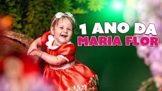 MOSTREI A FESTA COMPLETA DA MARIA FLOR [upl. by Gowrie]