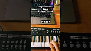 Gangsters Paradise Keyboard Tutorial 🎹 piano pianotutorial keyboardist hiphop musician rap [upl. by Janene599]