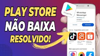 PLAY STORE NÃO BAIXA NADA Download Pendente RESOLVIDO [upl. by Hirst374]