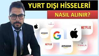 YURT DIŞI HİSSELERİ EN BASİT NASIL ALINIR İZLE borsa hisse halkaarz [upl. by Halullat550]