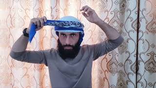 How to tie Emirati Shemagh  A step by step guide  ramadhan shemagh video 8 [upl. by Brittnee803]