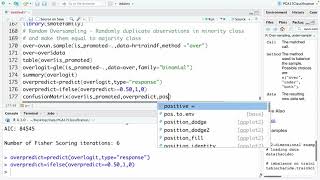 Imbalance Data using R ROSE amp SmoteFamily [upl. by Eiclek340]