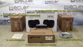 Ecler presents the new HORECA140BK Unboxing and installing [upl. by Elvyn]