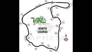 Virginia International North assetto corsa  LFM clio cup Isaias Lucas [upl. by Yssak]