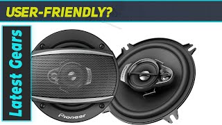 Pioneer TSA1370F A Series 525” 300 Watts Max 3Way Car Speakers Pair Review [upl. by Sirhc]