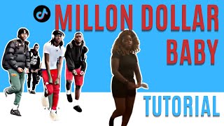 Million Dollar Baby EASY DANCE TUTORIAL Beginner Friendly [upl. by Iknarf90]