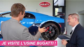 Je visite lusine BUGATTI à Molsheim [upl. by Tlaw368]