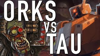 40 Facts and Lore on the Orks vs Tau Empire Warhammer 40k [upl. by Acebber809]