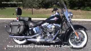 New 2016 Harley Davidson FLSTC Heritage Softail Classic [upl. by Mill653]