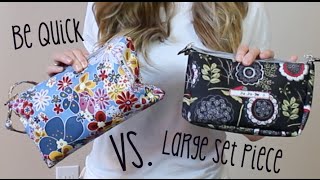 JuJuBe Be Quick vs Large Set Piece  Comparison Packing Video and Review [upl. by Atinrahs]