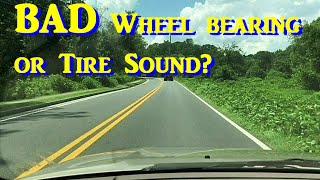 Bad Tire or Wheel Bearing Car has a Roaring Helicopter Sound FIXED [upl. by Katuscha]