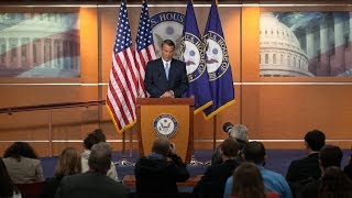 Boehner Encouraged by Presidents Support for StepbyStep Immigration Reform [upl. by Cirilla304]