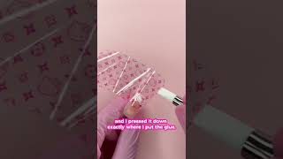 How To Apply Nail Foils  Beetles Nail Foil Glue 💅🏾✨ [upl. by Lanta561]