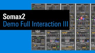 IRCAM Tutorials  Somax2 Demo Full Interaction III [upl. by Bendicty374]