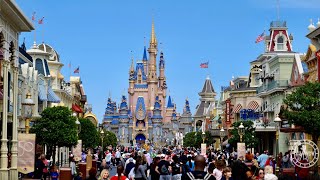 Magic Kingdom 2023 Spring Break Crowds amp Wait Times Tour in 4K  Walt Disney World March 2023 [upl. by Abas]