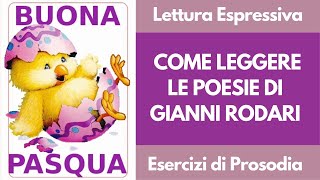 Corso di Dizione Online Lettura Espressiva  Le Poesie di Gianni Rodari per Augurare Buona Pasqua [upl. by Theis694]