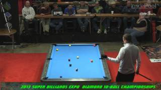 Super Billiards Expo 2013 Finals Shane Van Boening Vs Thorsten Hohmann [upl. by Mungovan]