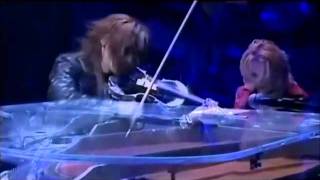 Yoshiki piano and Sugizo violin intro to Kurenai live at Tokyo Domo [upl. by Cyrus]