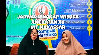 Jadwal Wisuda Diundur ini penjelasan lengkap Rektor dan Wakil Rektor UIT Makassar [upl. by Patrizia]