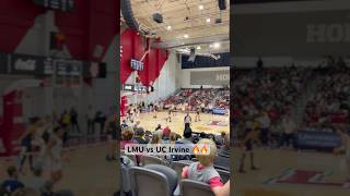 LMU vs UC Irvine basketball ballisllife collegebasketball nba aau teamrampage dunk [upl. by Eiuol]