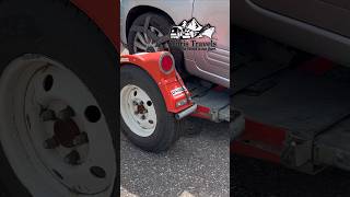 Loading Our Car on a UHaul Tow Dolly shorts travel [upl. by Menard]