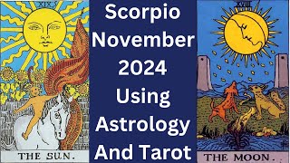 SCORPIO NOVEMBER TAROT A Legal Matter Ruling In Your Favor And Overcoming Past Sorrow [upl. by Aneeg]