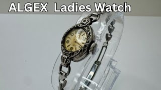 Vintage ALGEX Swiss Made 17 Jewels Incabloc Ladies Watch [upl. by Bancroft930]