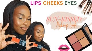 SUN KISSED MAKEUP LOOK [upl. by Namor]