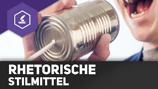 Rhetorische Stilmittel  Übersicht Teil 1 [upl. by Maiocco934]