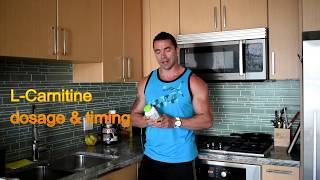 LCarnitine  Dosage amp Timing [upl. by Llorrac514]