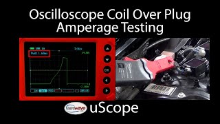 Oscilloscope Coil Over Plug Current Ramp Testing [upl. by Retrak]