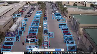 Smart Parking car detection 2 [upl. by Balch]